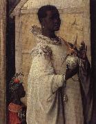 BOSCH, Hieronymus kaspar konungarnas tillbedjian oil painting on canvas